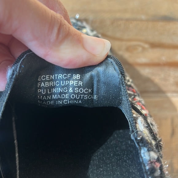Steve Madden ecentrcq tweed sneaker sz 8 - Picture 8 of 11